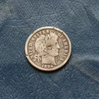 1894 BARBER SILVER DIME  *VERY GOOD PLUS DETAILS* *DAMAGED*