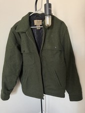 Women's LL BEAN Maine Guide Zip Front Jac-Shirt with Primaloft Size M