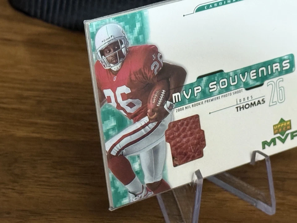 2001 Upper Deck MVP - Souvenirs Thomas Jones #TJ (MEM) - Image 2 of 4