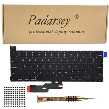 Replacement Keyboard, MacBook Pro 13" A2289 2020, US, Screws, Screwdriver