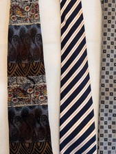 Bundle Of 3 High Quality Multi Color And Design Neck Ties