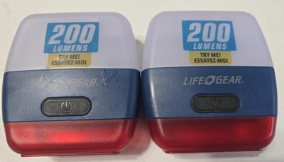 DORCY Life Gear Mini Glow LED Multi Mode Lantern Red Night Light Safety Flasher