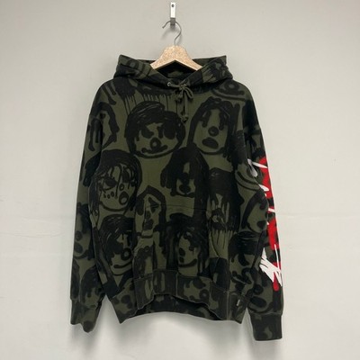 Supreme x Yohji Yamamoto Olive Hooded Sweater M | eBay