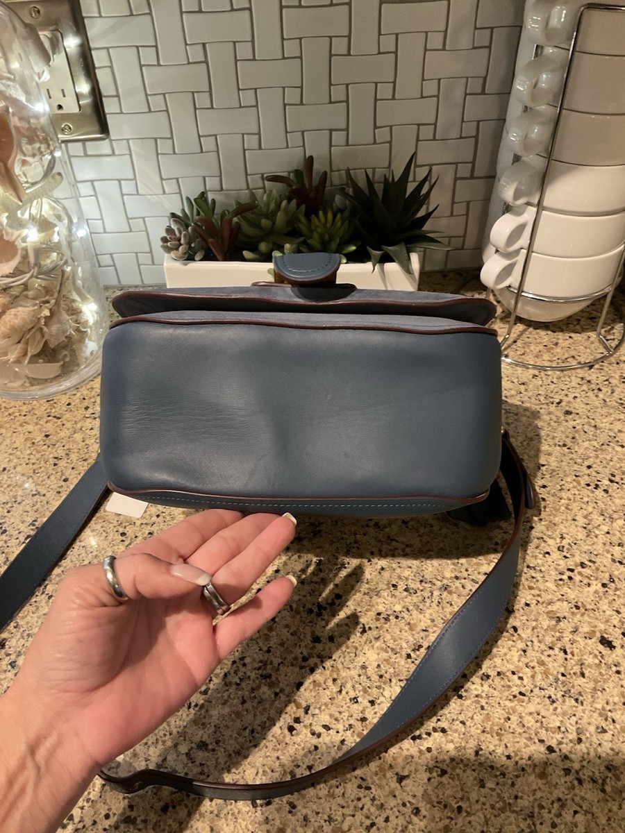 COACH & Rodarte Courier Glovetanned Leather Archive Shoulder Bag
