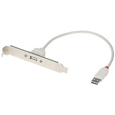 Image of LINDY 33123 USB 1.1 Adapter A-A 0.3m connects USB devices with ease