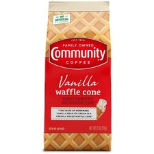 Community Coffee Vanilla Waffle Cone 11 Ounce (Pack of 3) EXP-15Feb/2026 8.72 per pound
