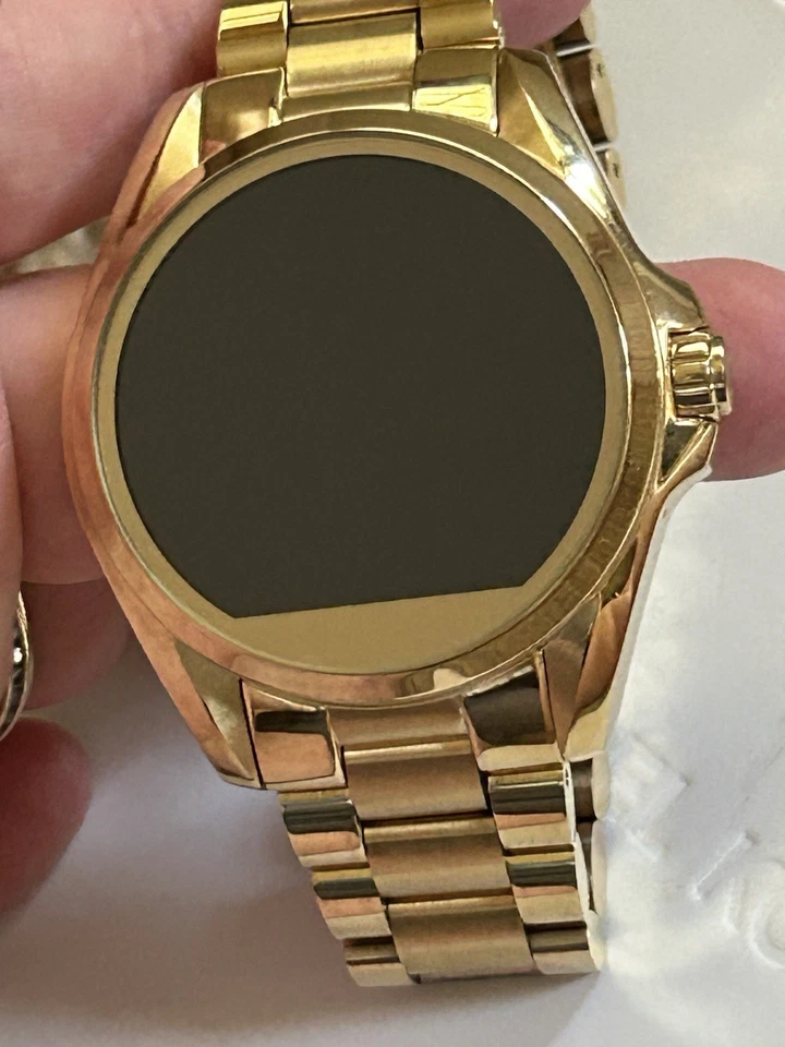 Michael Kors Bradshaw Smartwatch Rose Gold Access MKT5004 DW2C USED TESTED NICE! - Image 3 of 4