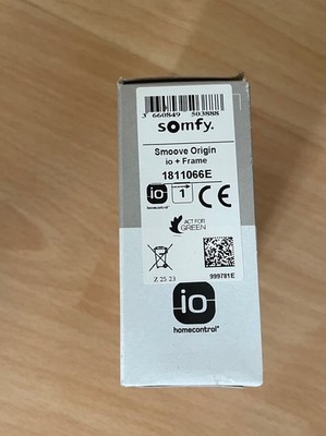 Smoove Origin iO Pure Funk-Wandsender mit Rahmen und Drucktasten