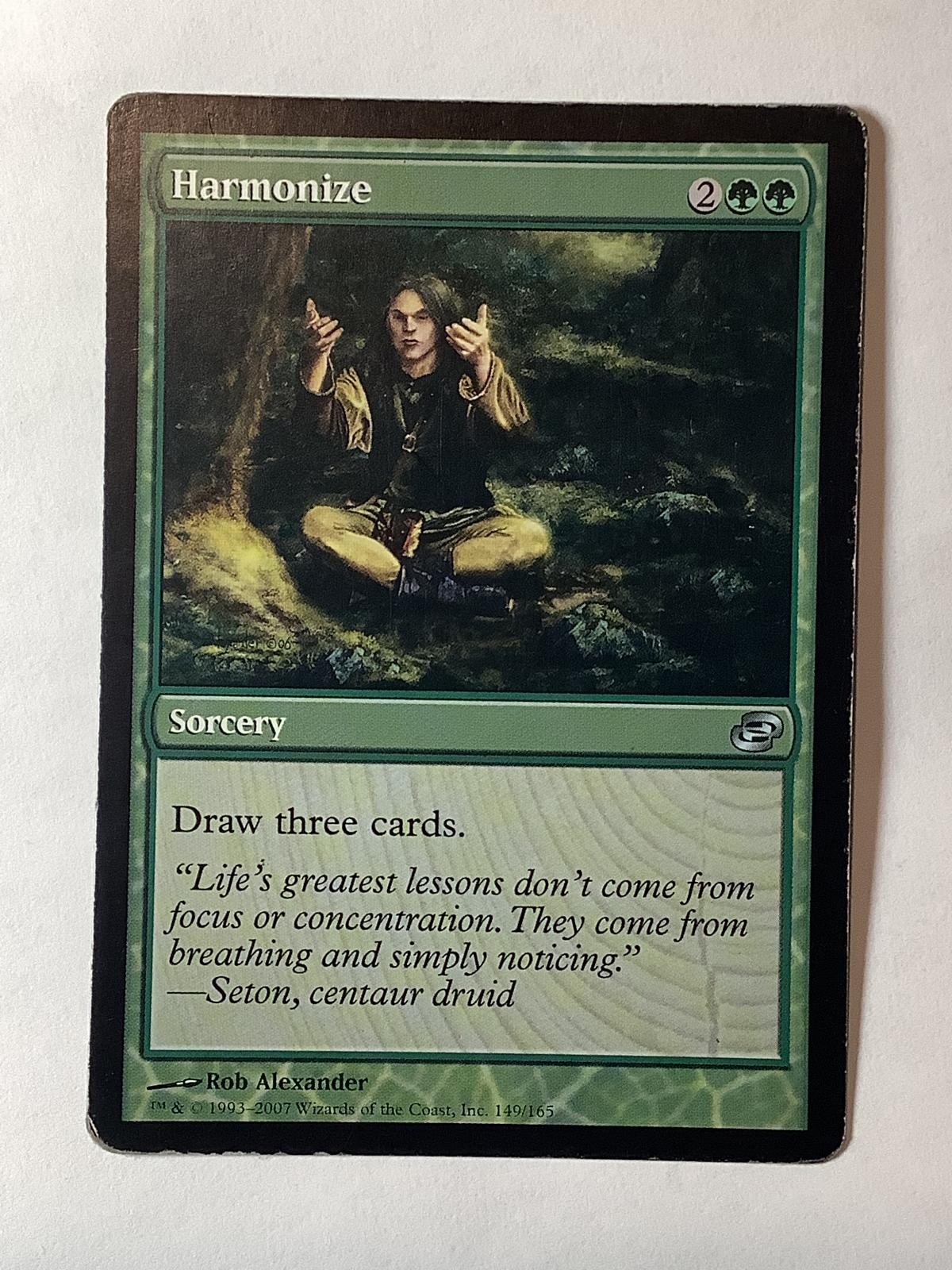Harmonize 149 Uncommon Planar Chaos Magic: The Gathering Near Mint