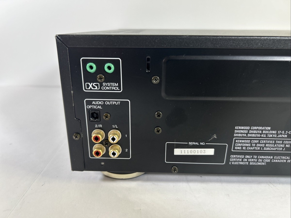 Kenwood LVD-700 Laserdisc Player - Powers On - Won't Play Discs