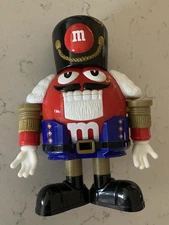 M&M candy dispenser NUTCRACKER RED M & Ms Christmas Holiday Nutcracker ballet