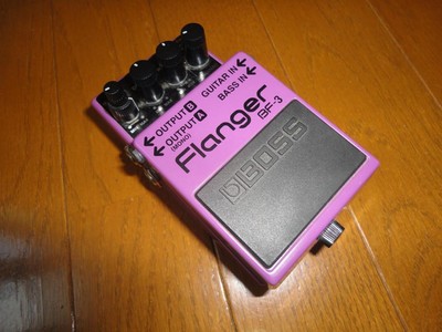 Boss BF-3 Flanger Effektpedal für Gitarre guter Zustand