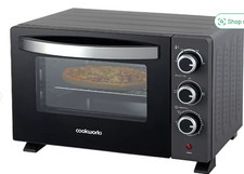 Cookworks 20L Mini Oven & Grill 1380W Compact Countertop Cooker🔥🔥🔥