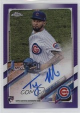 2021 Topps Chrome Rookie Purple Refractor 135/250 Tyson Miller #RA-TMI Auto ms9