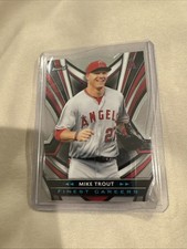 2021 Topps Finest - Finest Careers Die-Cut Mike Trout #FCI-1