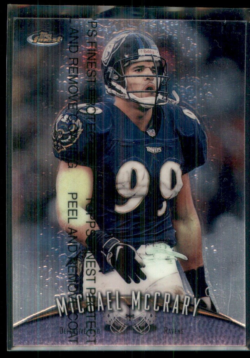 1998 Finest Michael McCrary Baltimore Ravens #31 | eBay display picture 3