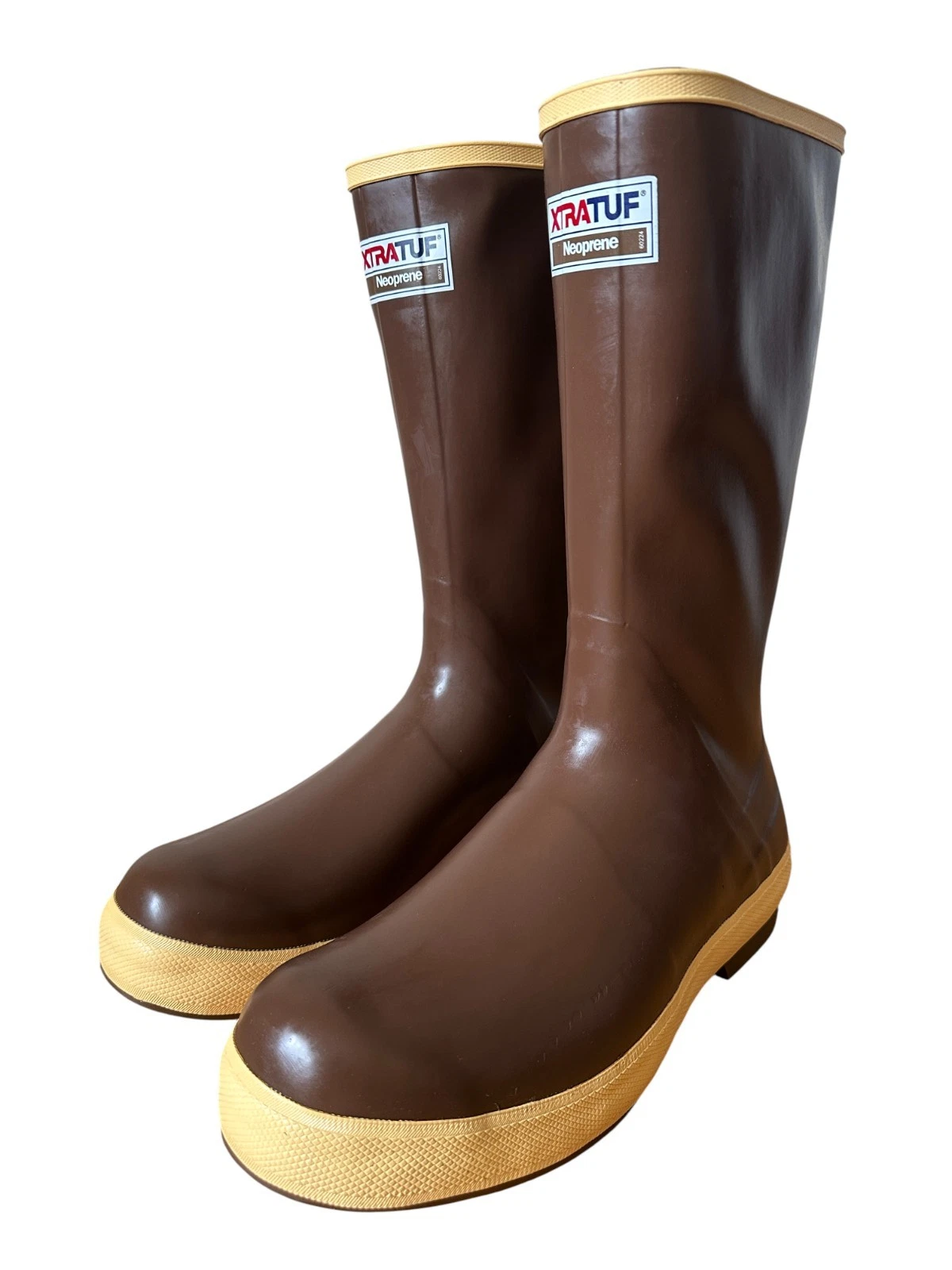 XTRATUF 15" Legacy Boots Men's 13 Brown Waterproof Fishing Work 22272G NIB $160