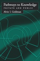 Pathways To Knowledge Private And Public Alvin I. Go*Dman Taschenbuch Englisch