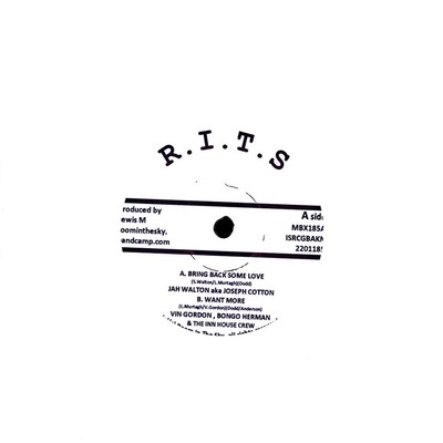 Jah Walton Aka Joseph Cotton / Vin Gordon, Bongo Herman & Inn House C (Vinyl 7'')