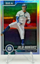 Julio Rodriguez 2026 Topps Series 1 #146 Rainbow Foil Parallel Seattle Mariners