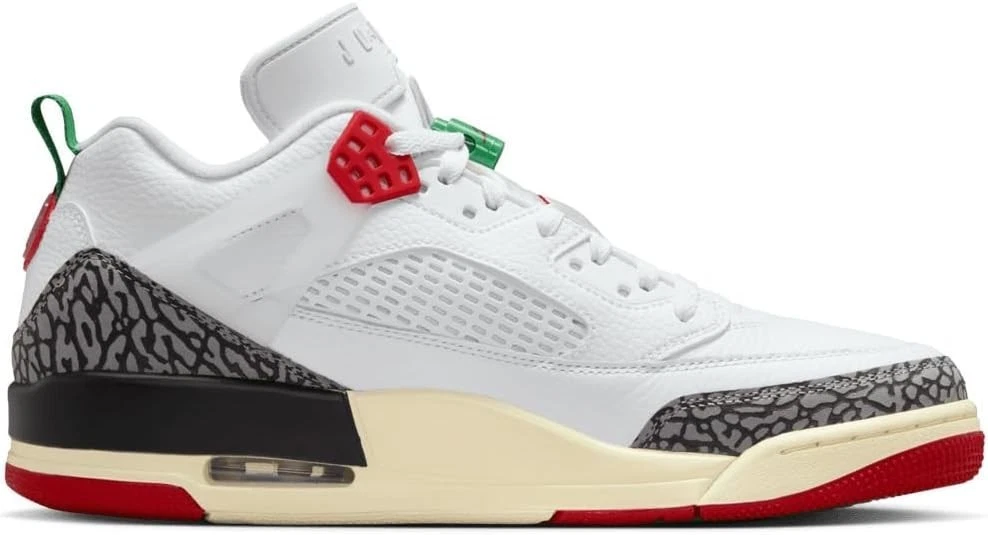 Größe 8,5 - Air Jordan Spizike SE Low Do The Right Thing White Varsity Red Black
