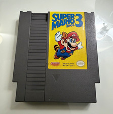 Super Mario Bros. 3 NES (Nintendo Entertainment System, 1990) - Authentic Cart