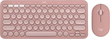 Logitech Pebble 2 Slim Bluetooth Combo Wireless Keyboard & Mouse PC / MAC Pink