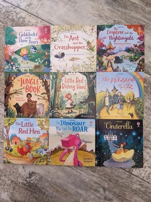 Usborne Mini Books Lot of 9 Cinderella The Jungle Book Goldilocks