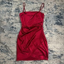 Windsor Red Mini Dress Large Y2K Homecoming Prom Formal Glam