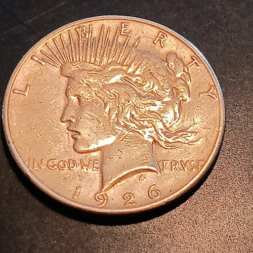 1926 S Peace Dollar, Nice XF, Better Date, Nice Original Surfaces