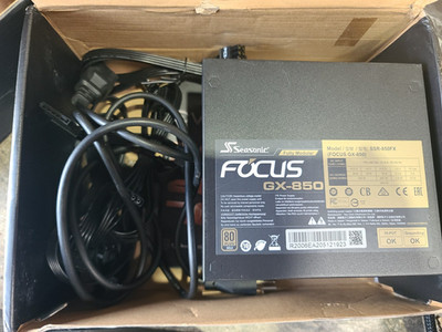 Seasonic Focus GX-850 850W 80 Plus Gold Fully Modular ATX Power Supply PSU