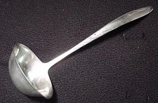 WILLOW - GORHAM STERLING GRAVY LADLE