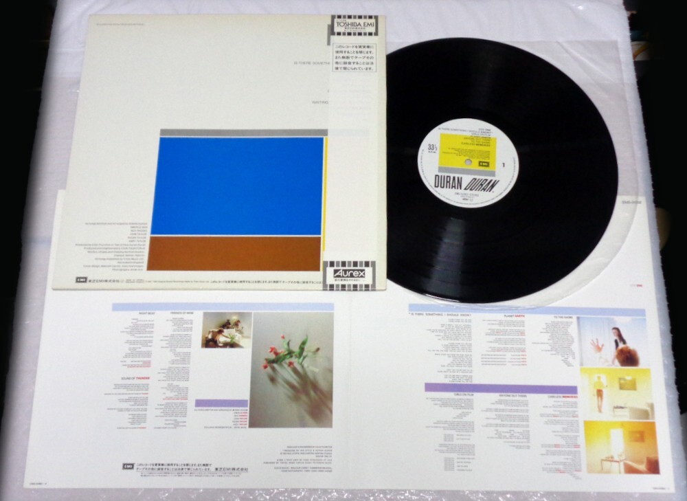 DURAN DURAN SAME 1983 EMI EMS-91062 JAPAN REISSUE LP OBI VINYL | eBay