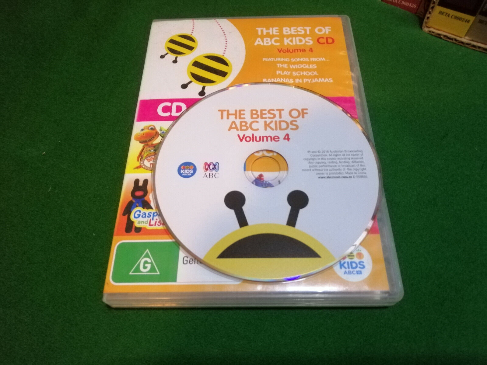 THE BEST OF ABC KIDS CD Vol. 4 (27 Songs - Wiggles/Bananas/Elmo/Play School etc)