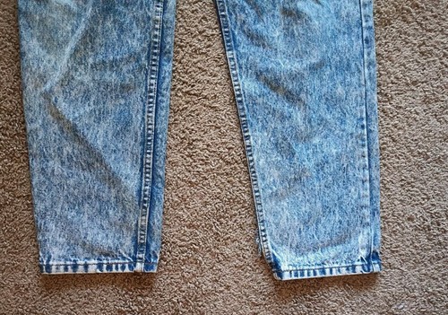 Vintage Levis 506 Men’s Orange Tab Acid Wash Jeans Size 34X 32 Made In USA - Picture 4 of 9