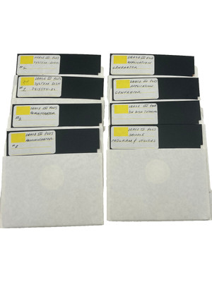 dBase III Plus Data Base Management Floppy Disk Lot of 8 DOS 5.25