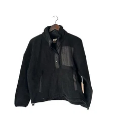 Wilo the Label Cosy Black Fleece Pullover small new