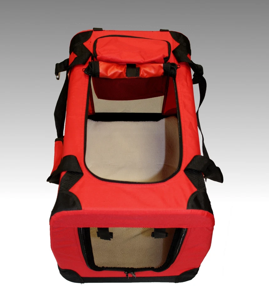 Faltbare Hundetransportbox Hundebox Hunde Katzen Katzentransportbox Katzenbox - Bild 2 von 4