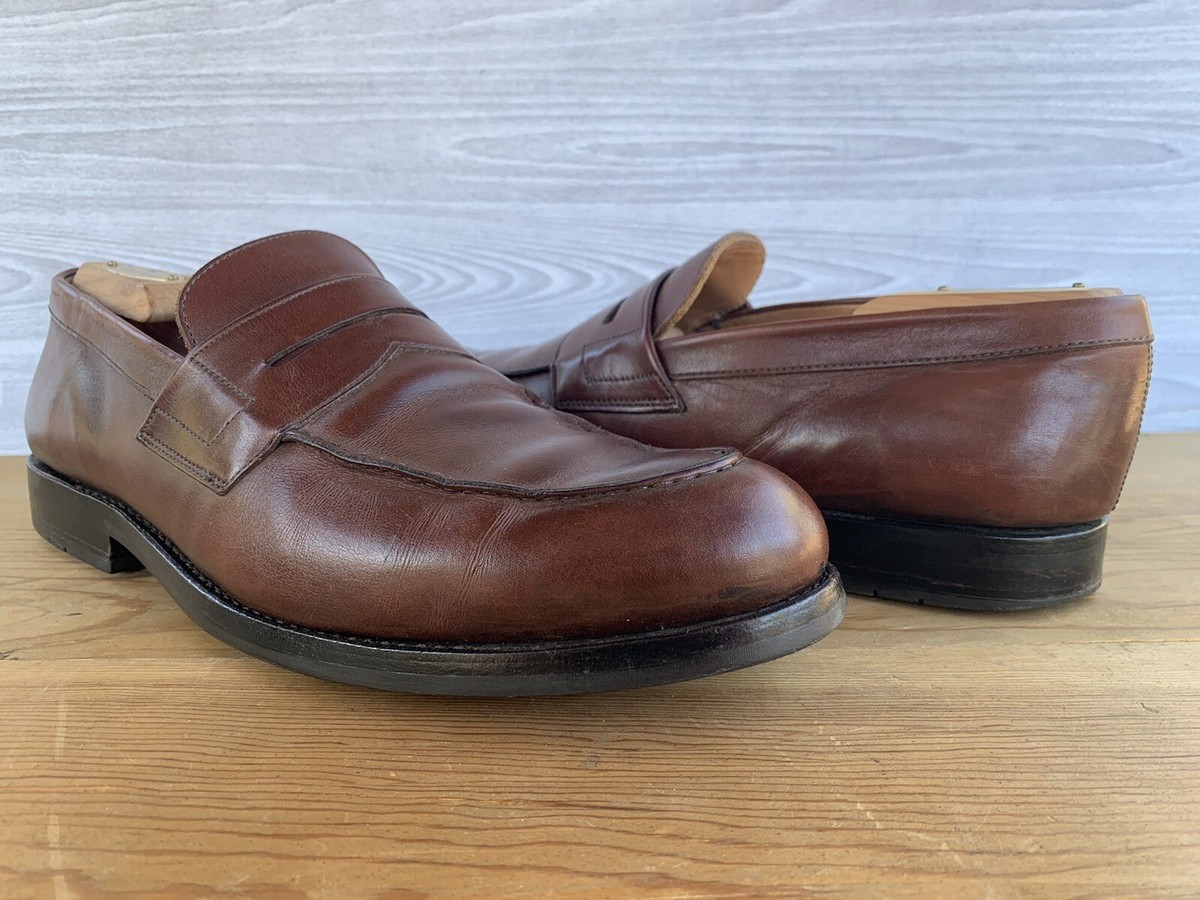 Heschung Pollen Penny Loafer In Hazelnut Leather Slip On UK  display picture 2