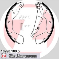Zimmermann 10990.100.5 Bremsbacken Satz Handbremse Hinten FüR Opel Chevrolet
