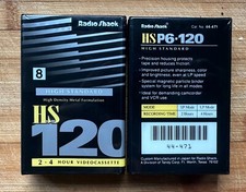 HS P6-120 8mm Radio Shack METAL HIGH STANDARD - Lot of 2