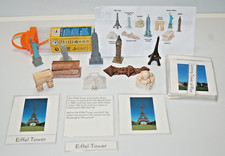 Around the World Toob Learning Kit w/Custom Laminated Picture Name Descriptions