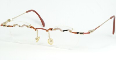 Vintage MGM G16 F2 MULTICOLOR EYEGLASSES UNIQUE GLASSES 44-18-140mm Germany