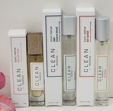 CLEAN RESERVE EAU DE PARFUM fl oz 0.34 oz SPRAY PICK: Blonde, Rain, Sel Santal 