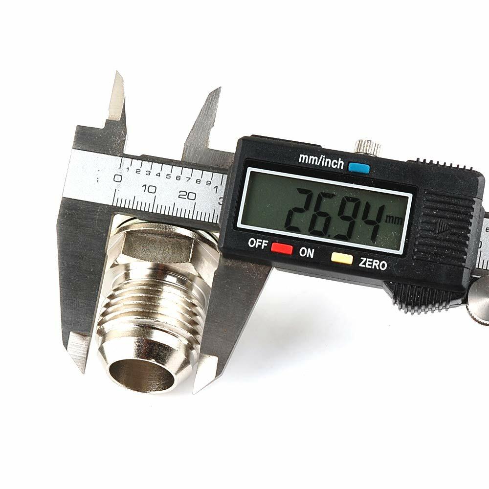 12AN AN12 DIY Turbo Oil Pan / Oil sump Return Drain Adapter Bung