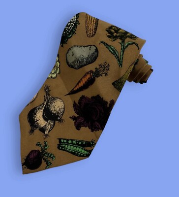 Vintage ACME Studio 100% Silk Neck Tie by Designer ROD DYER