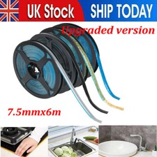 6M 7.5mm Ceramic Tile Mildewproof Gap Tape Adhesive Ceiling Edge Deco Trim Strip