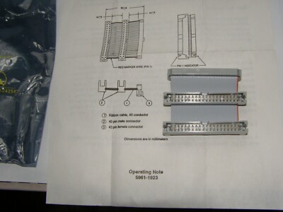 HP Keysight / Agilent  16542-61607 Double Probe Adapter 