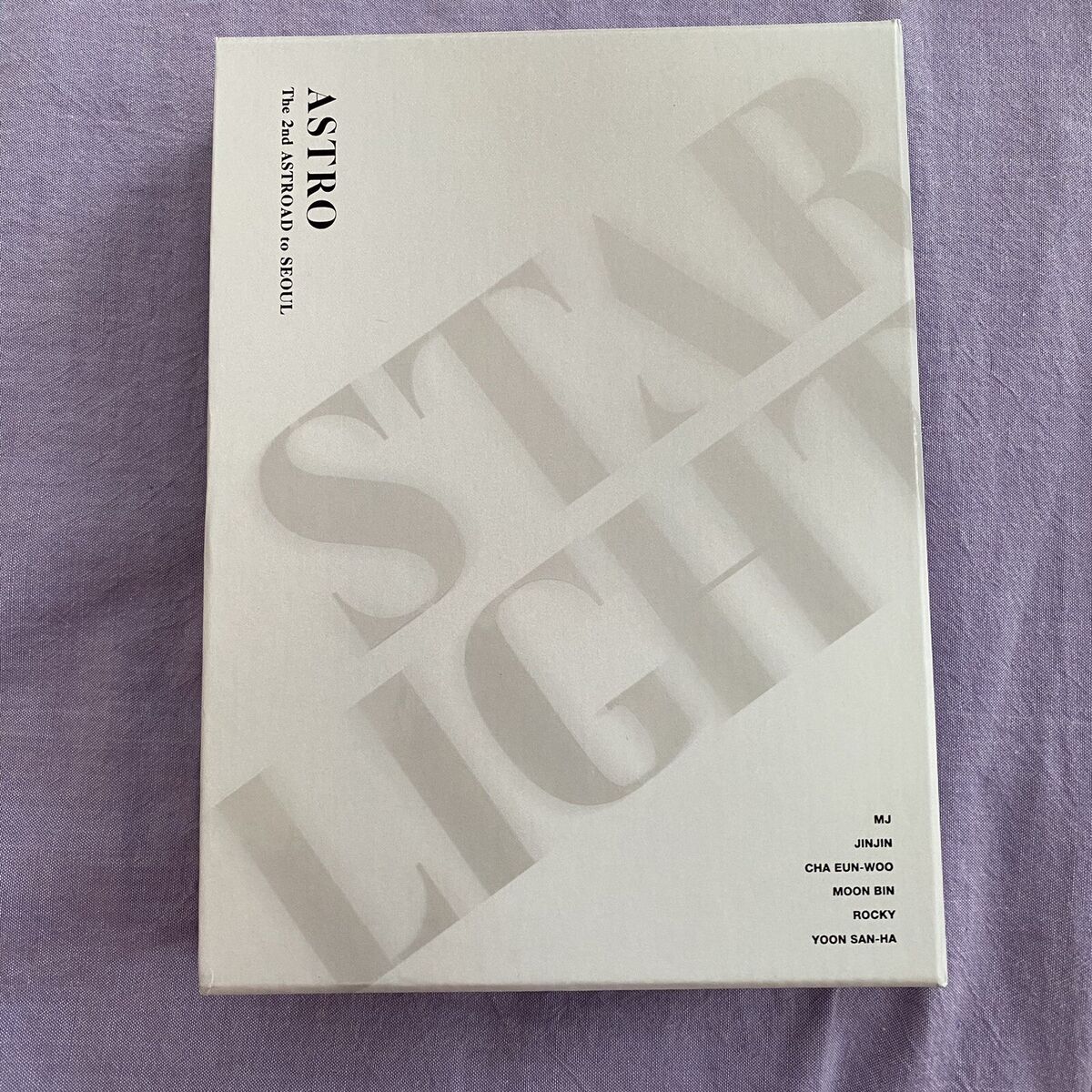 KPOP Astro the 2nd Astroad to Seoul Starlight DVD, No inclusions