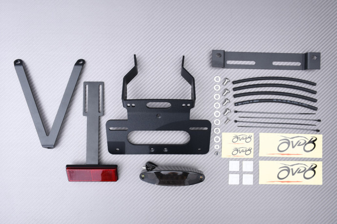 Support de plaque Husqvarna 701 Supermoto : le kit idéal pour épurer l'arrière en ville